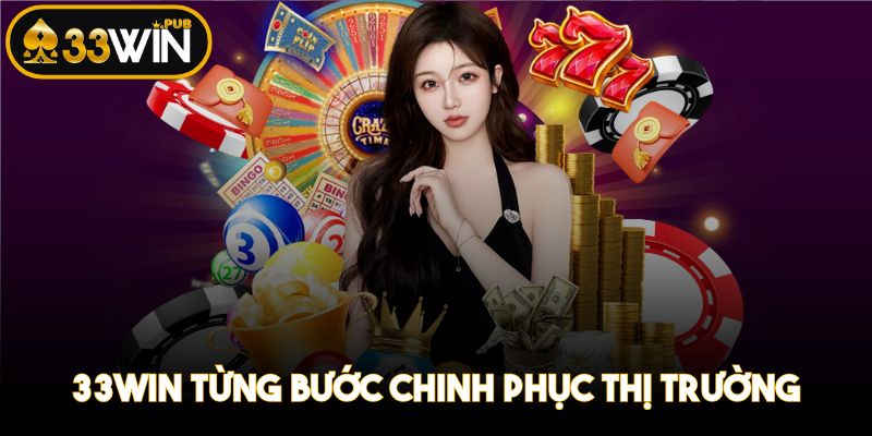33WIN từng bước chinh phục thị trường