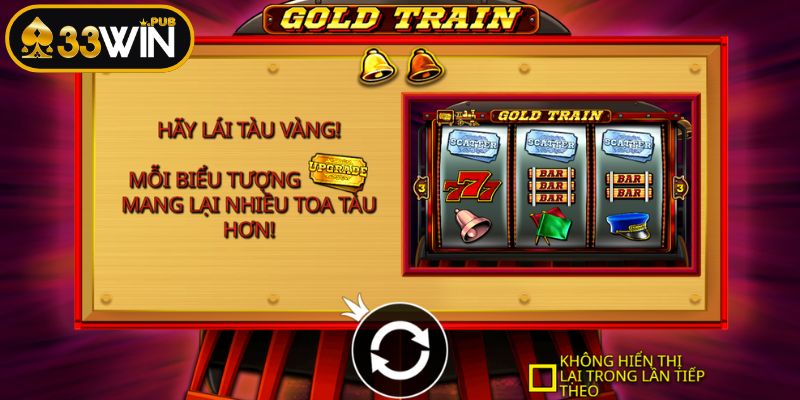 Giới thiệu game Chuyến Tàu Vàng tại 33WIN
