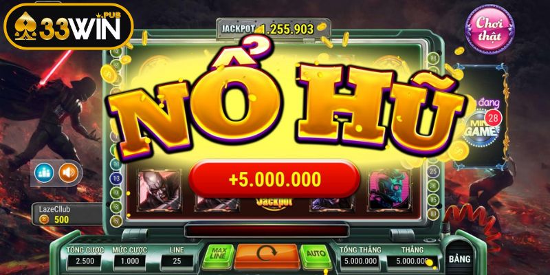 Top các trò chơi nổ hũ 33WIN được yêu thích nhất